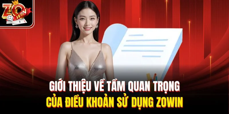 Giới thiệu về tầm quan trọng của điều khoản sử dụng Zowin
