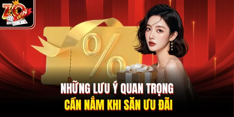 Những lưu ý quan trọng cần nắm khi săn ưu đãi
